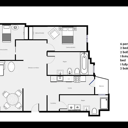Apartmán Mila Via Savona Milán